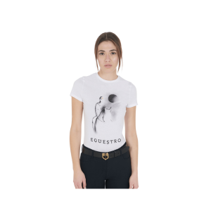 T-Shirt Donna EQUESTRO Raggio di luna