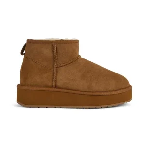 Stivaletti donna Emu Stinger Micro Flatform 2.0 chestnut